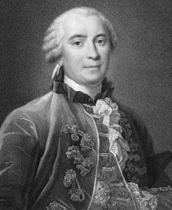 Georges-Louis Leclerc (1707-88) hrabě de Buffon, z „Galerie portrétů“, vydané v roce 1833